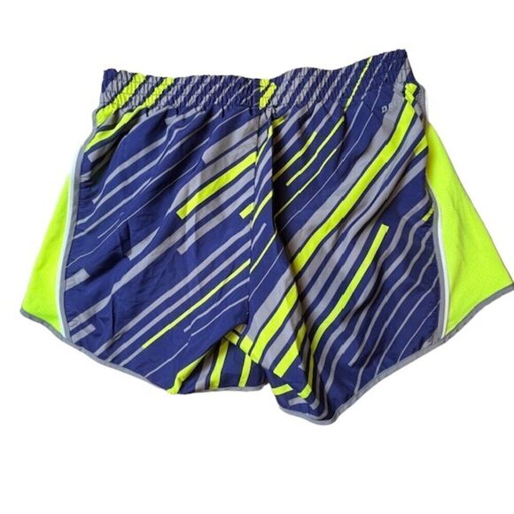 Nike Dri-Fit Women's Running Shorts Navy Blue, Gray, Lemon Lime Navy Lined Small - Picture 5 of 8